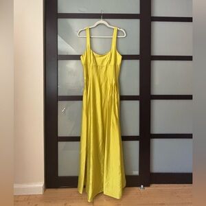 Chartreuse Maxi Dress